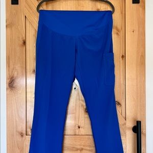 Royal Blue Maternity Scrub Pants